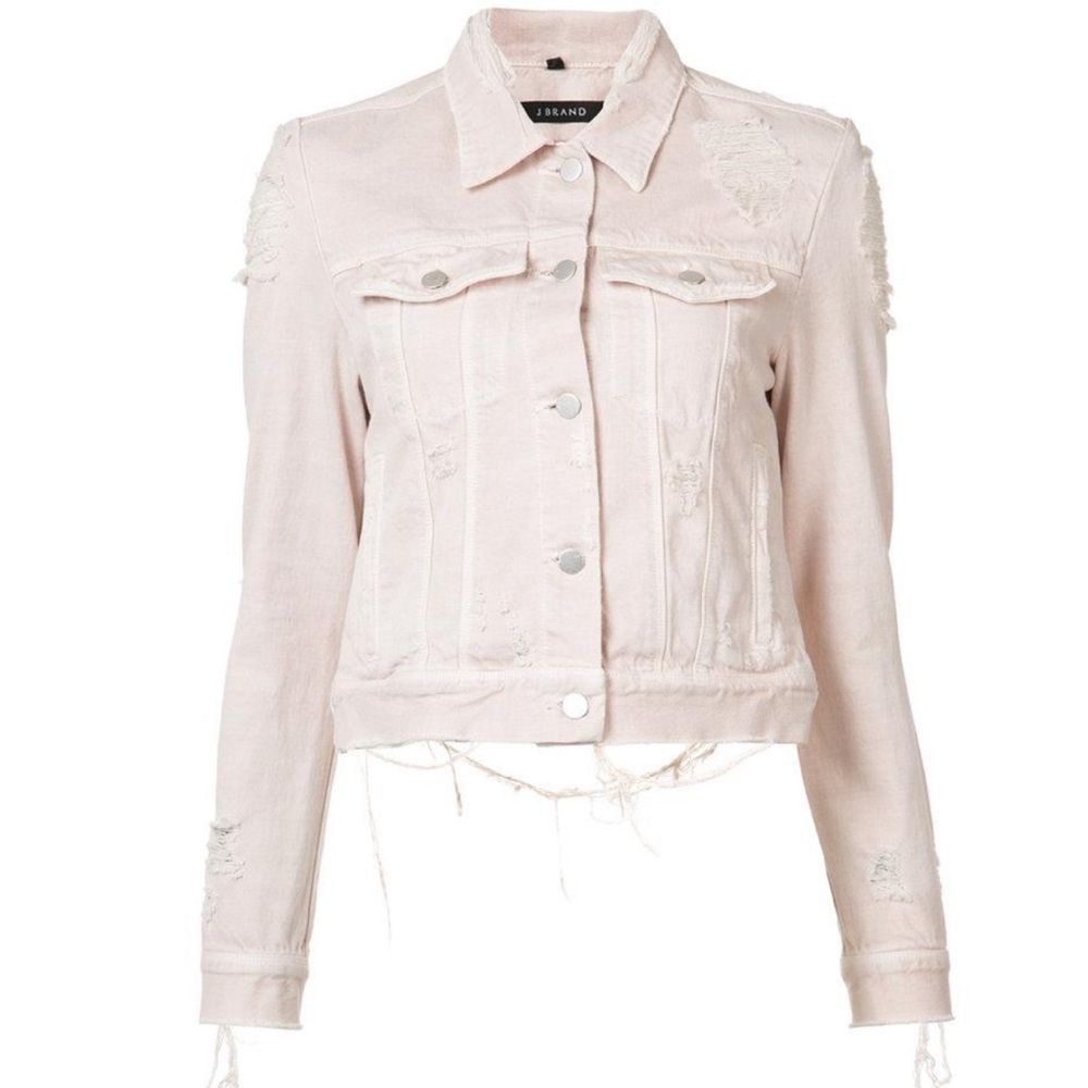 J Brand Distressed Harlow Jacket